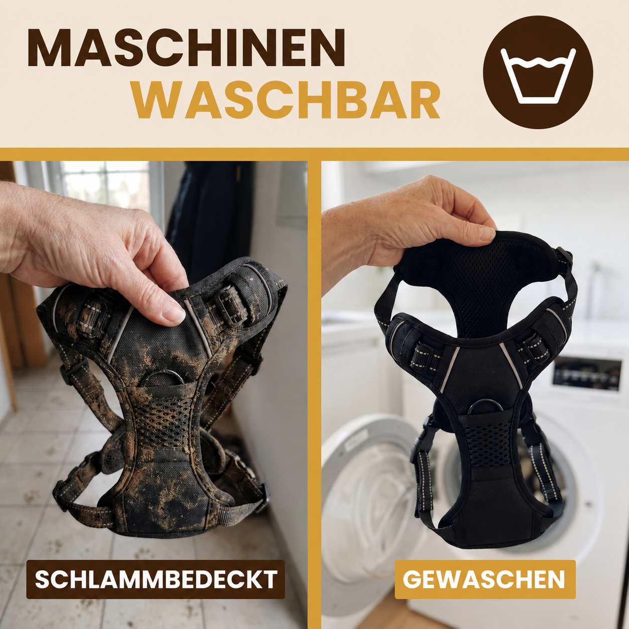 Pfotenquelle Anti-Zieh-Geschirr
