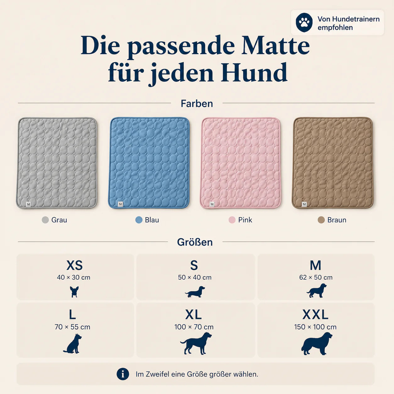 Pfotenquelle Kühlmatte für Katzen 2-für-1